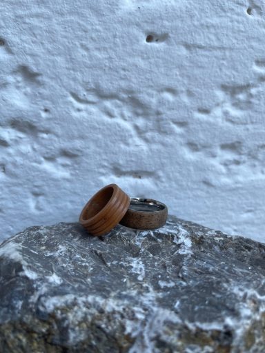Ringe (Abb.: Nuss und Buche)